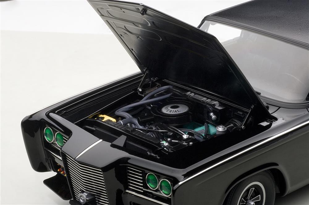 Black Beauty "The Green Hornet" (1966-1967) TV Series 1/18 Diecast Model Car by Autoart