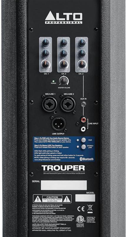 Alto Trouper COMPACT HIGH-PERFORMANCE PA SYSTEM
