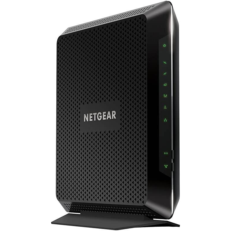 Nighthawk Cable Modem Wi-Fi Router Combo C7000-Compatible with Cable Providers Including Xfinity by Comcast, Spectrum, Cox for Cable Plans Up to 400 Mbps | AC1900 Wi-Fi Speed | DOCSIS 3.0