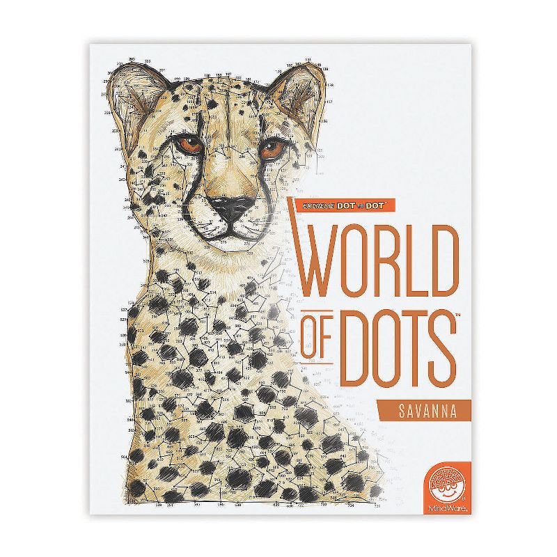 MindWare Extreme Dot To Dot World Of Dots: Savanna - Brainteasers