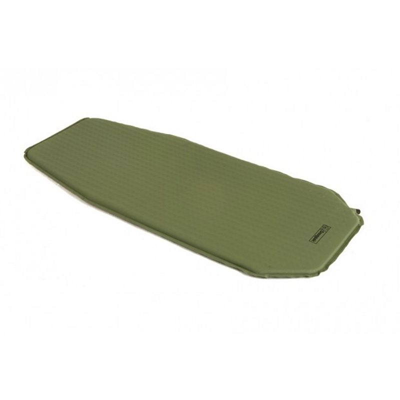 Snugpak Basecamp Ops Self Inflating Midi Mat, Air Mat with Non-Slip Bottom, Olive