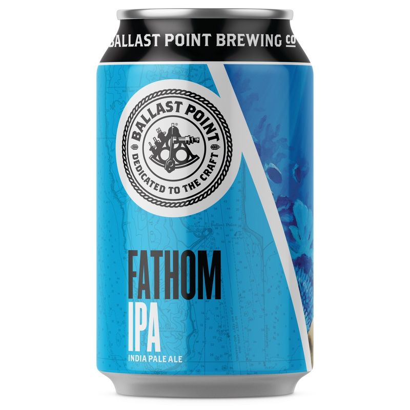 Ballast Point Fathom IPA Beer - 6pk/12 fl oz Cans