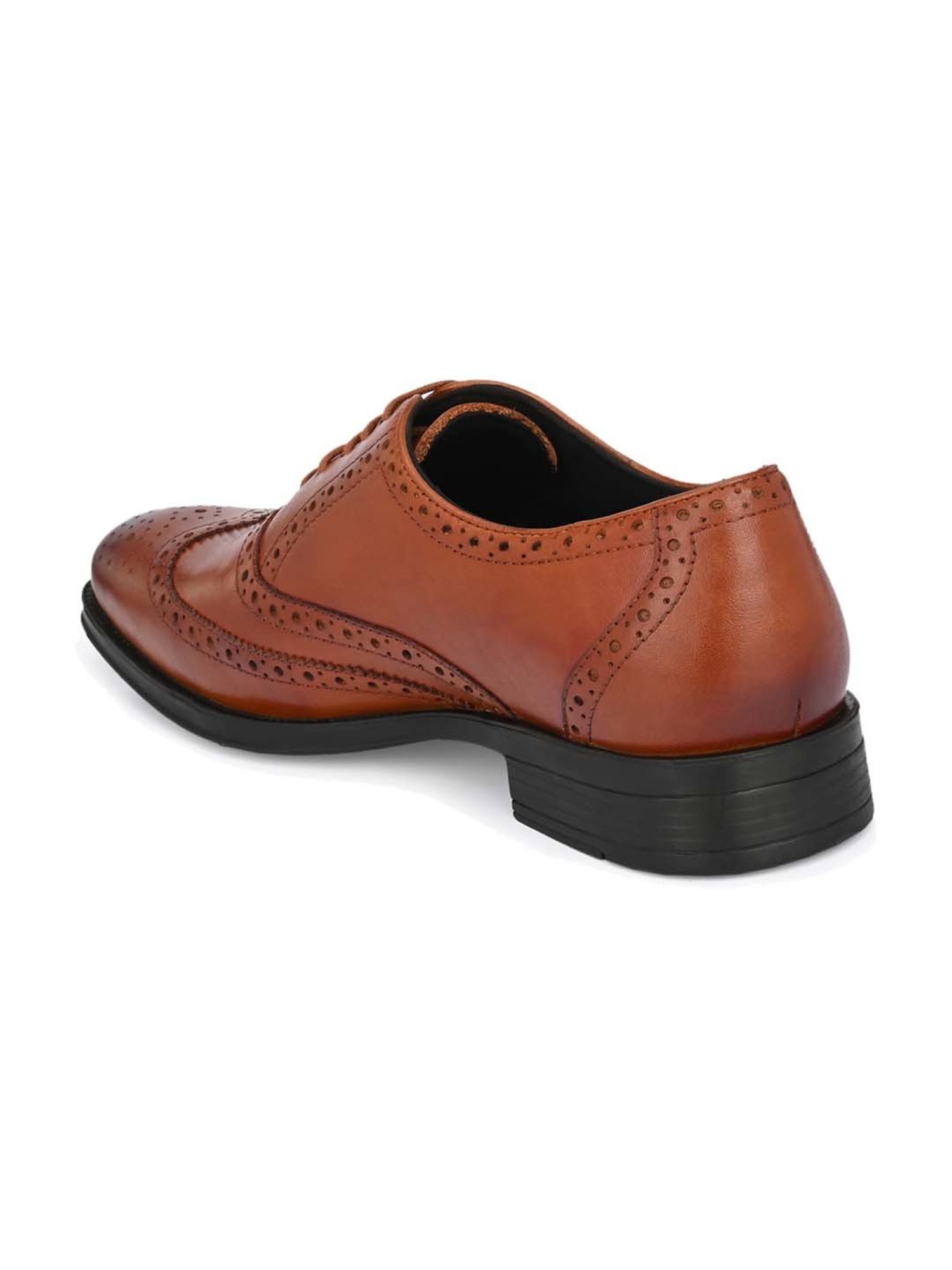 Delize Men's Tan Oxford Shoes
