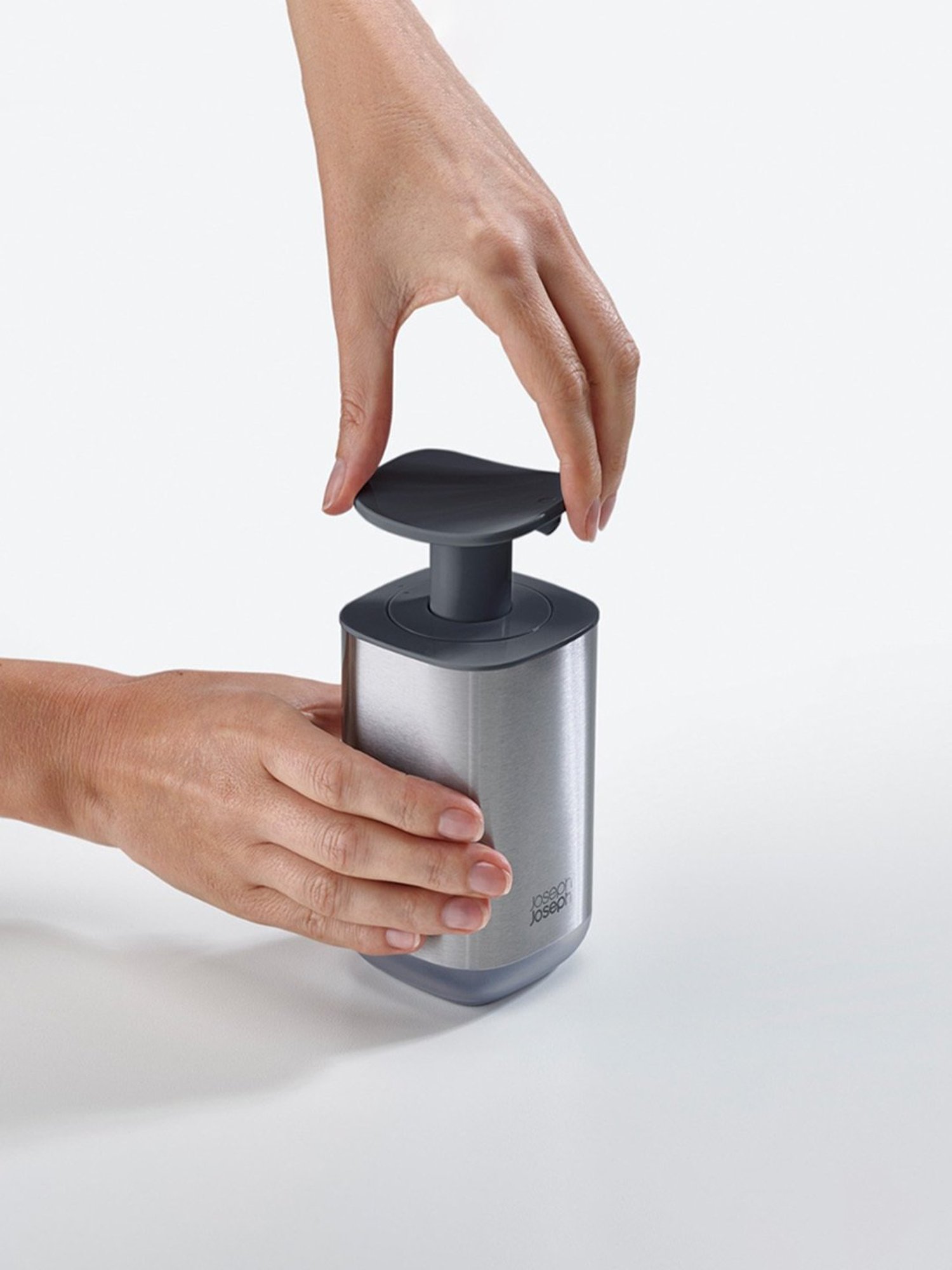 Joseph Joseph Grey ABS/Steel/Aluminium Soap Dispenser