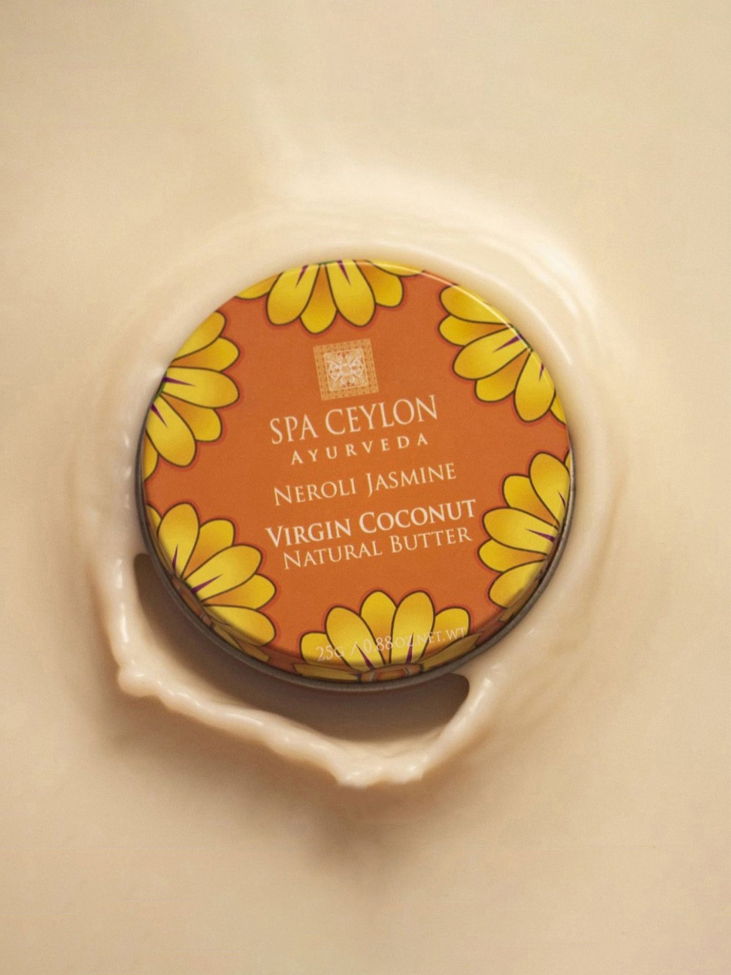 Spa Ceylon Neroli Jasmine Virgin Coconut Natural Butter - 25 gm