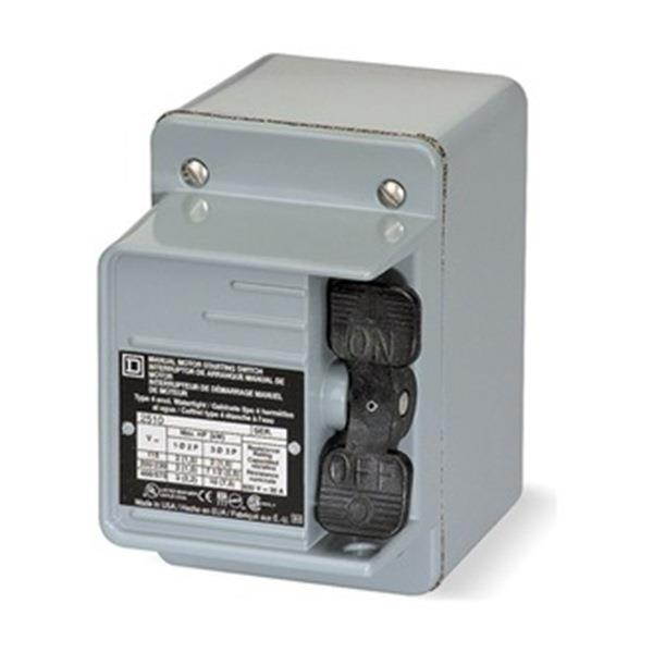 SQUARE D 2510KW1H Manual Motor Switch,IEC,0.63A,600V