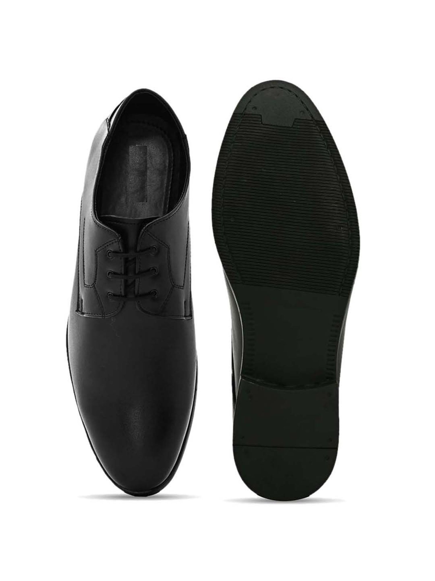 Giorgio Men's Black Derby Shoes