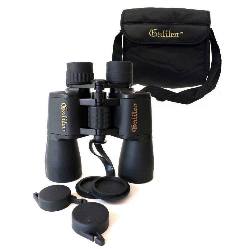 Galileo Binoculars - Black 12x50