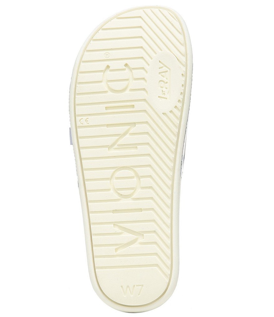 Vionic Keira Floral Print Adjustable Slides