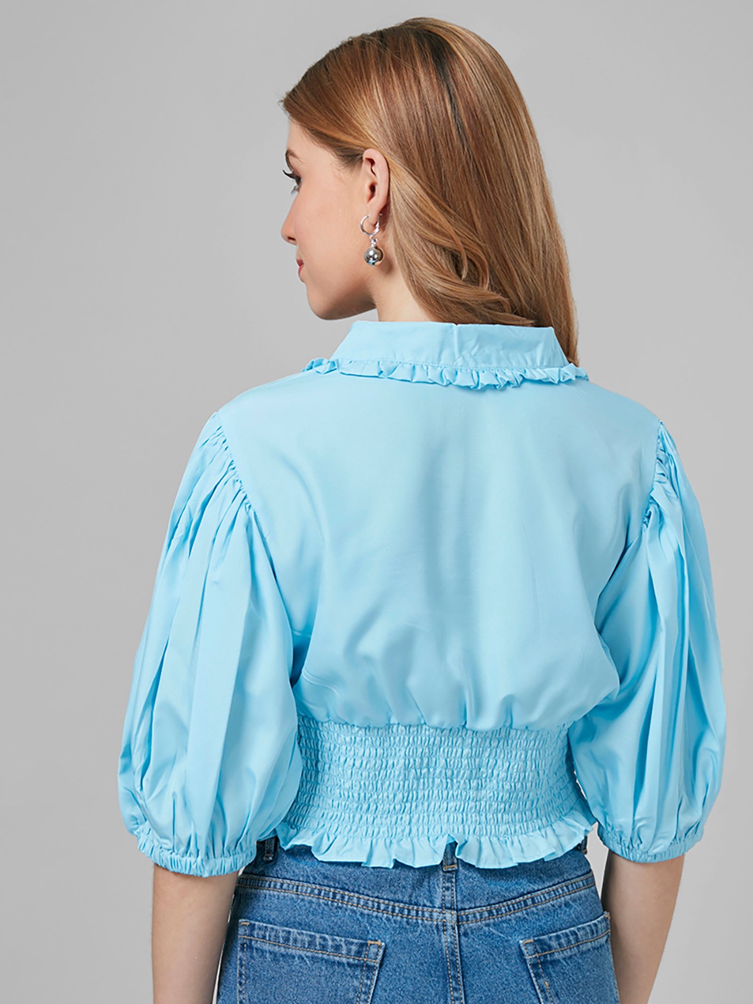 Style Quotient Blue Top