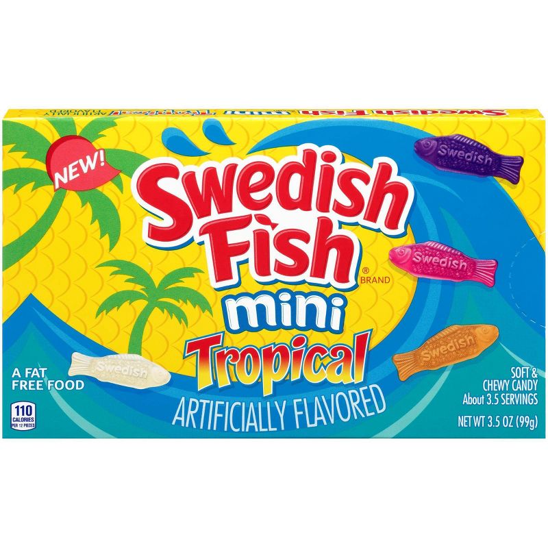 Swedish Fish Tropical Minis - 3.5oz