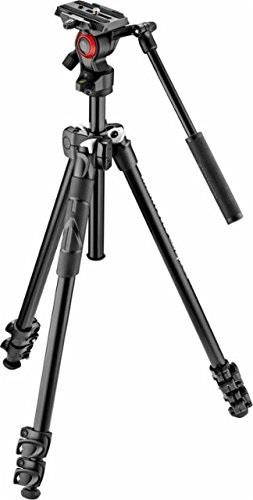 Manfrotto 290 Light Alu Tripod with Befree Live Fluid Video Head Kit