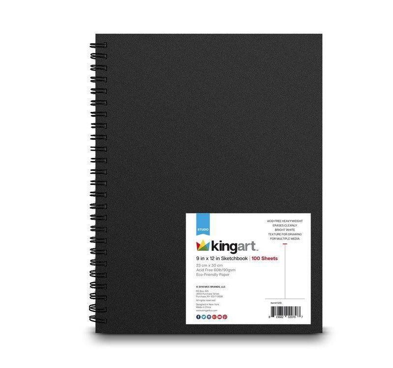 Kingart 55pc Sketching & Drawing Bundle