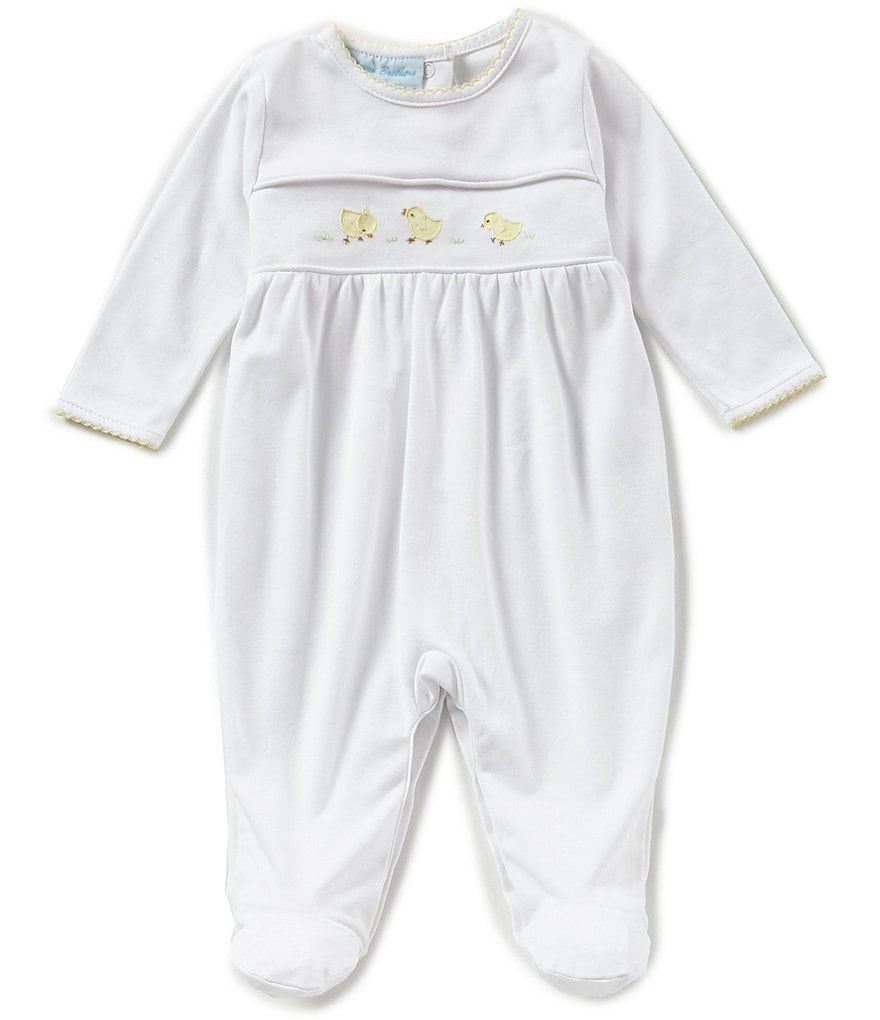 Feltman Brothers Baby Newborn-9 Months Chick Embroidered Coverall
