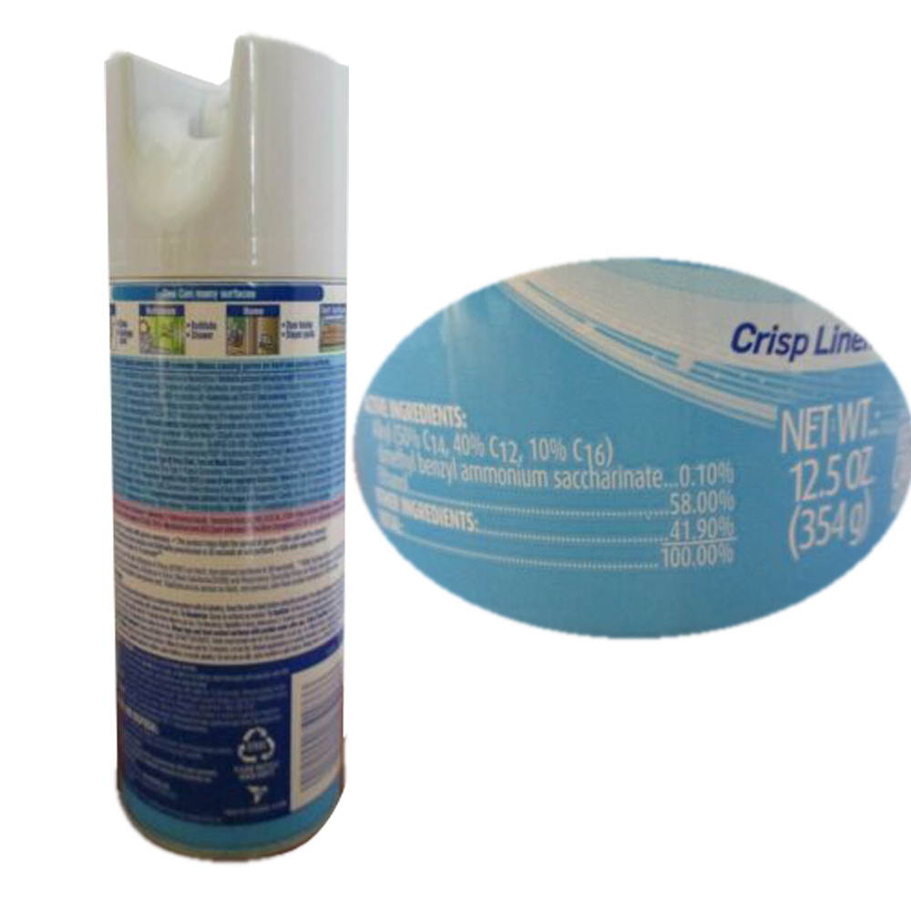 Professional LYSOL Brand 74828EA, Disinfectant Spray, Crisp Linen, 19 oz Aerosol Can