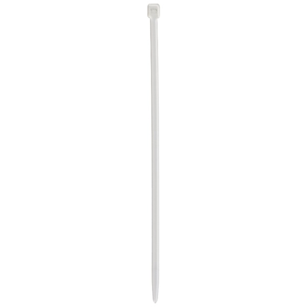 Temperature-Rated Cable Ties, 100 Pack (7.5 In.; White)
