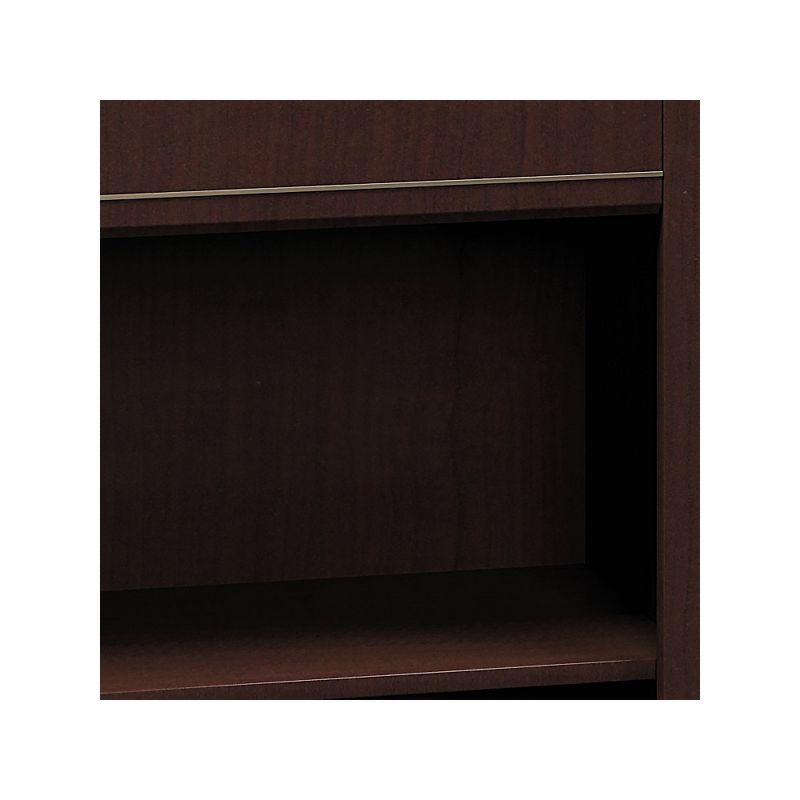 Bush Enterprise Collection 60W Low Hutch Mocha Cherry 2961MC03