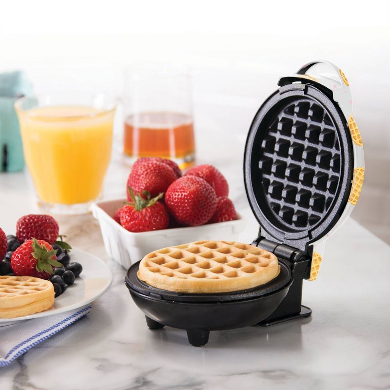 Dash Mini Waffle Maker Waffle Print