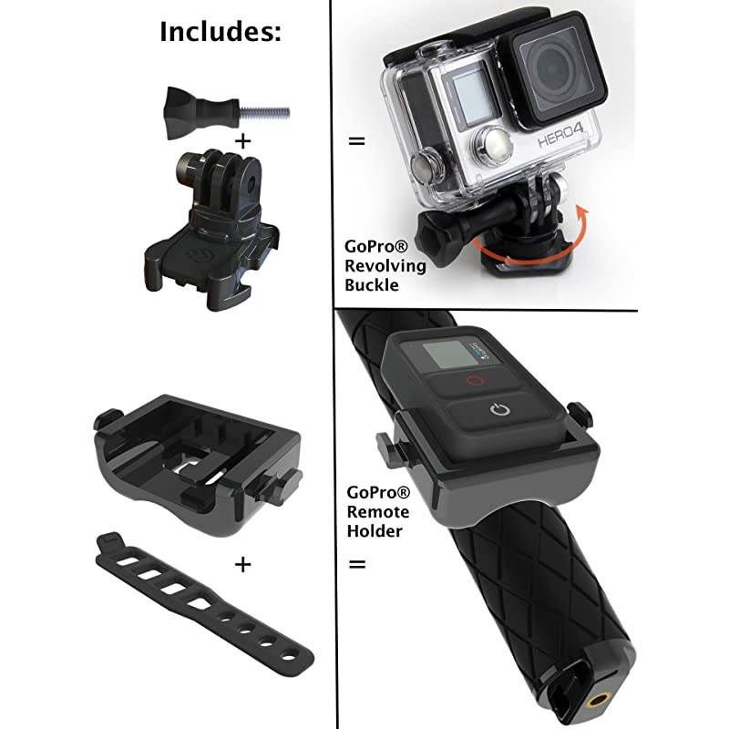 BOOSTplus Telescoping Extension PoleMonopod Compatible with HERO8 amp DJI OSMO Action Expands 175quot Out to 40quot Black