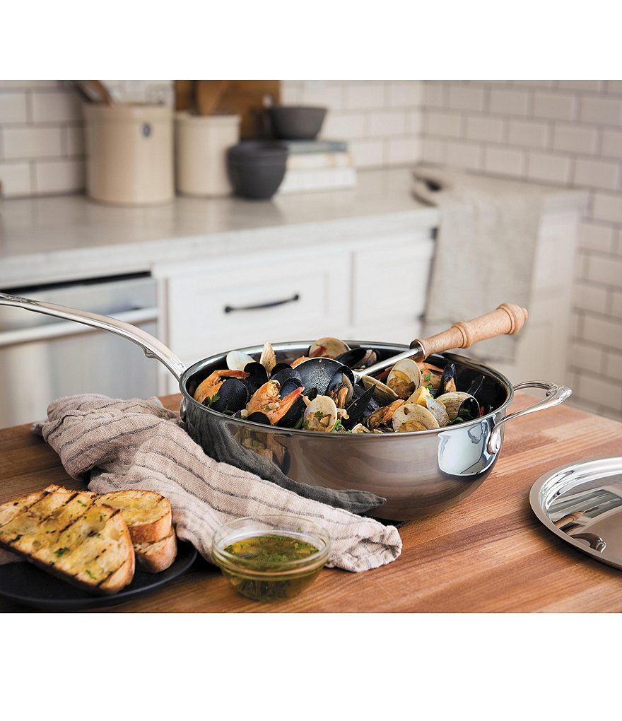 Hestan NanoBond Titanium Stainless Steel Essential Pan, 5 Quart