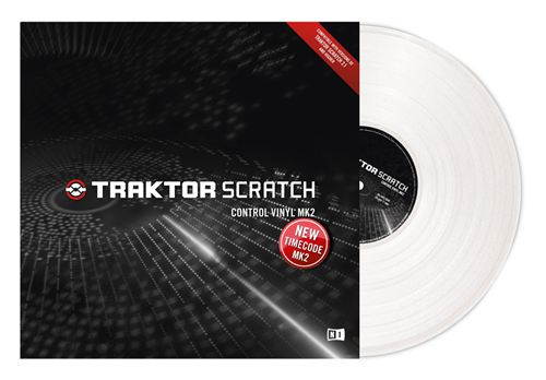 Native Instruments TRAKTOR SCRATCH Control Vinyl MK2 (White)