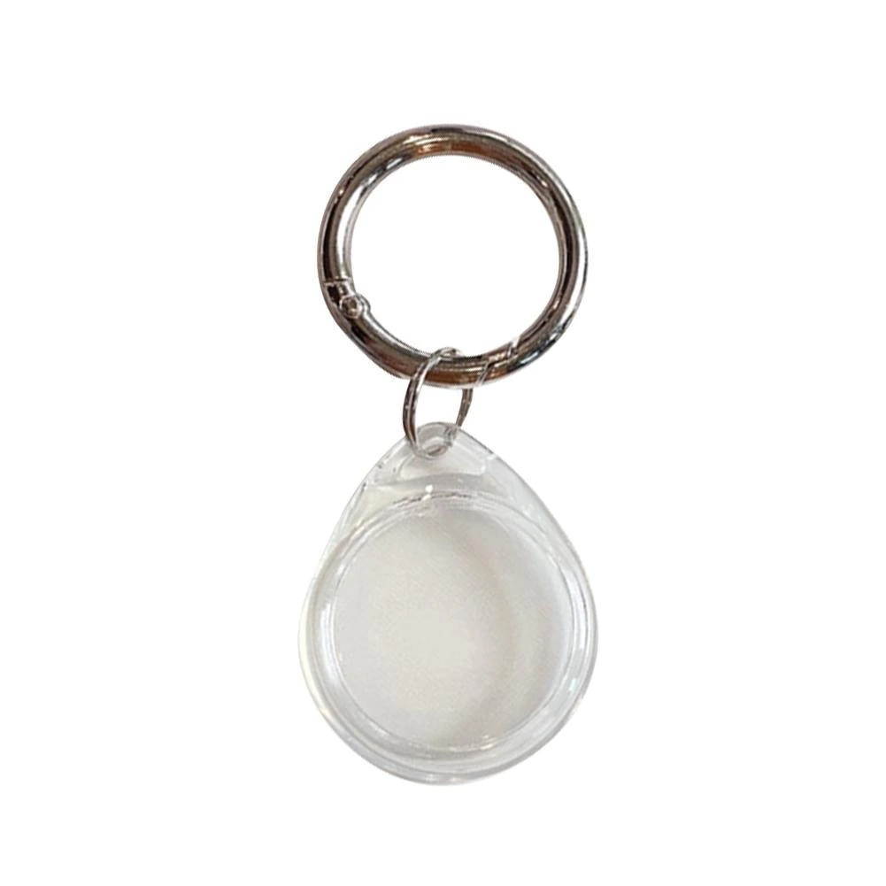 For Apple Airtags Case Transparent Silicone Full Protective Keychain Protective cover Tracker Anti-lost For Apple Sleeve Lo W4C6