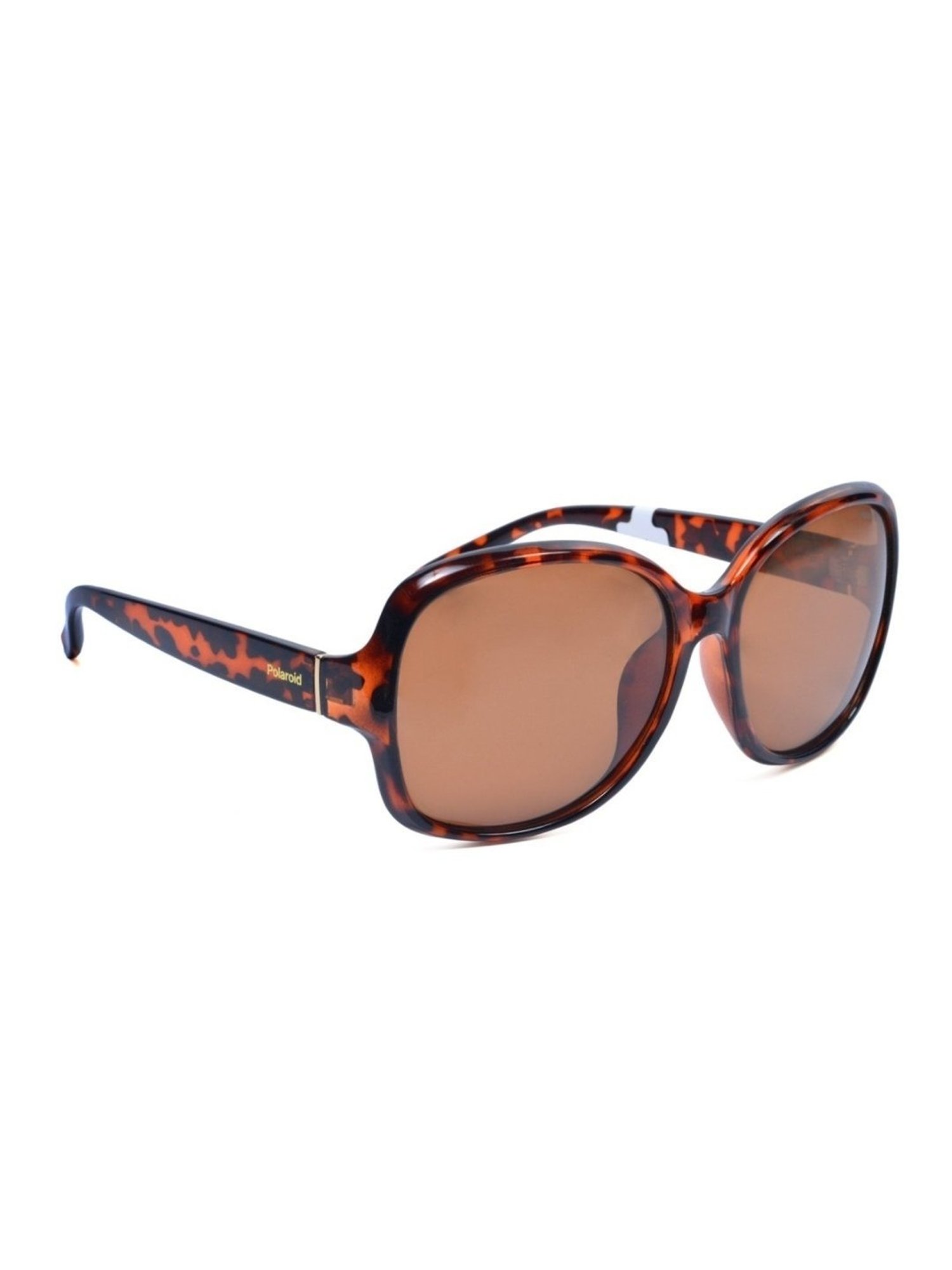 Polaroid Brown Square UV Protection Sunglasses for Women