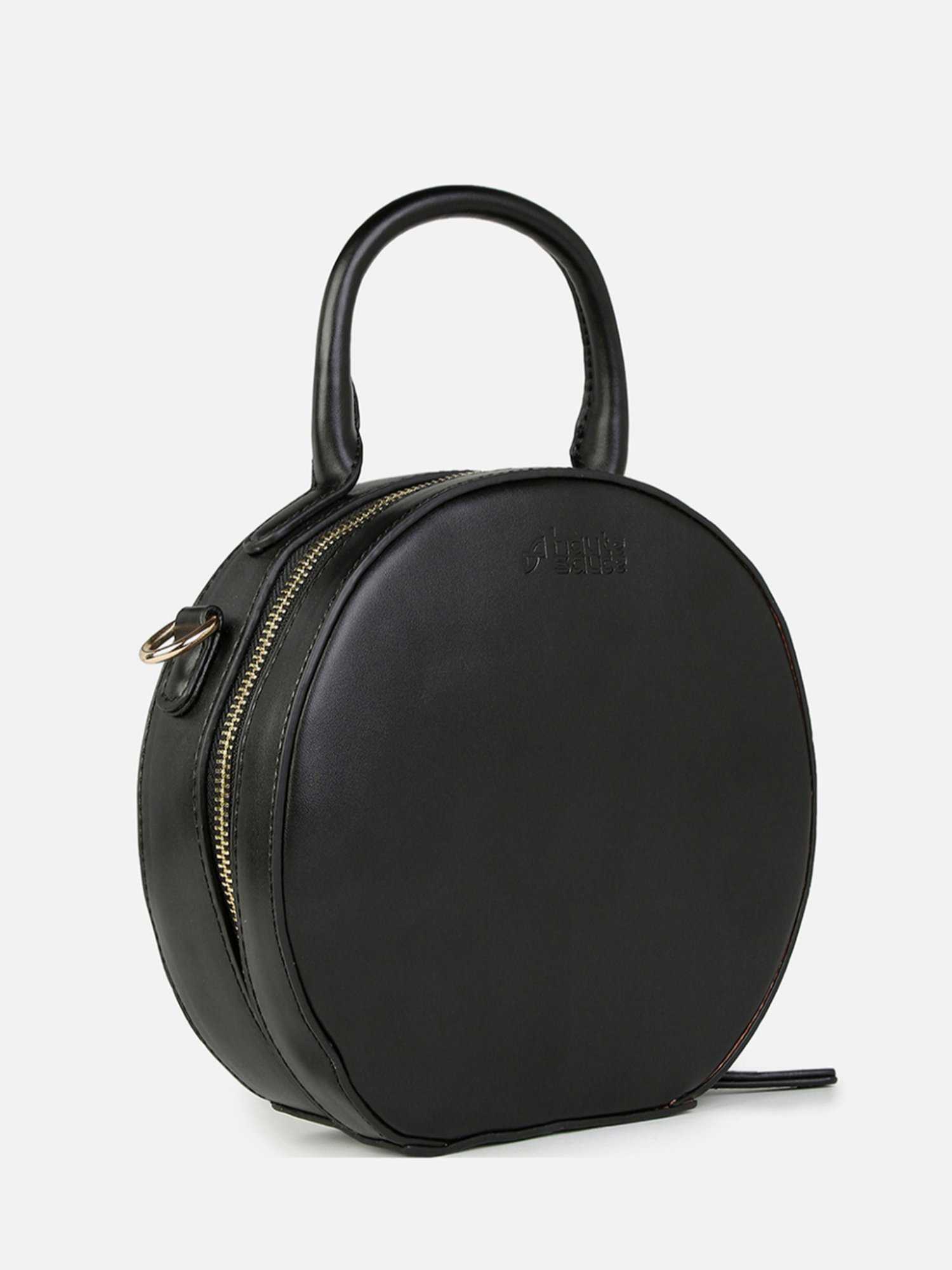 HauteSauce Black Medium Handheld Handbag