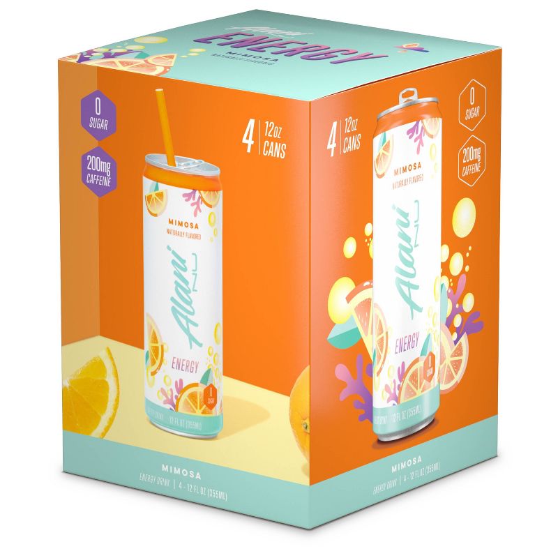 Alani Mimosa Energy Drink - 12 fl oz Can/4pk