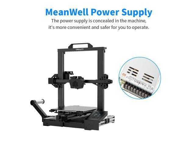 Creality CR-6 SE 3D Printer, 2020 Newest Auto Level DIY Printer Kit with Silent Mainboard, Touchscreen, Meanwell Power Supply, Tempered Glass Plate and Dual Z-axis Print Size 235 x 235 x 250 mm
