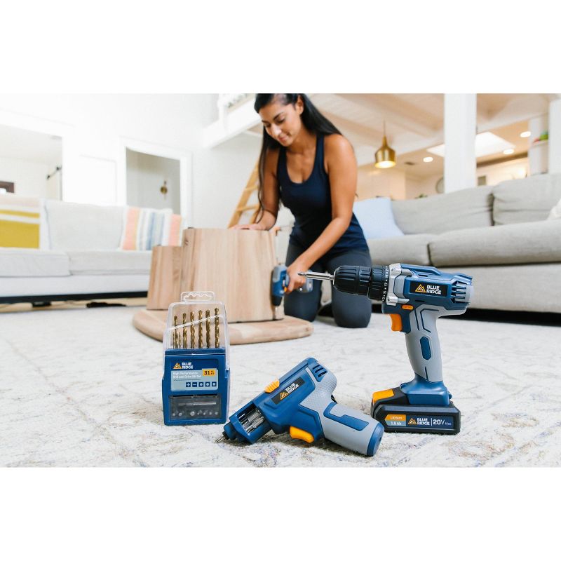 Blue Ridge Tools 31pc High Performance Drill and Drive Bit Set