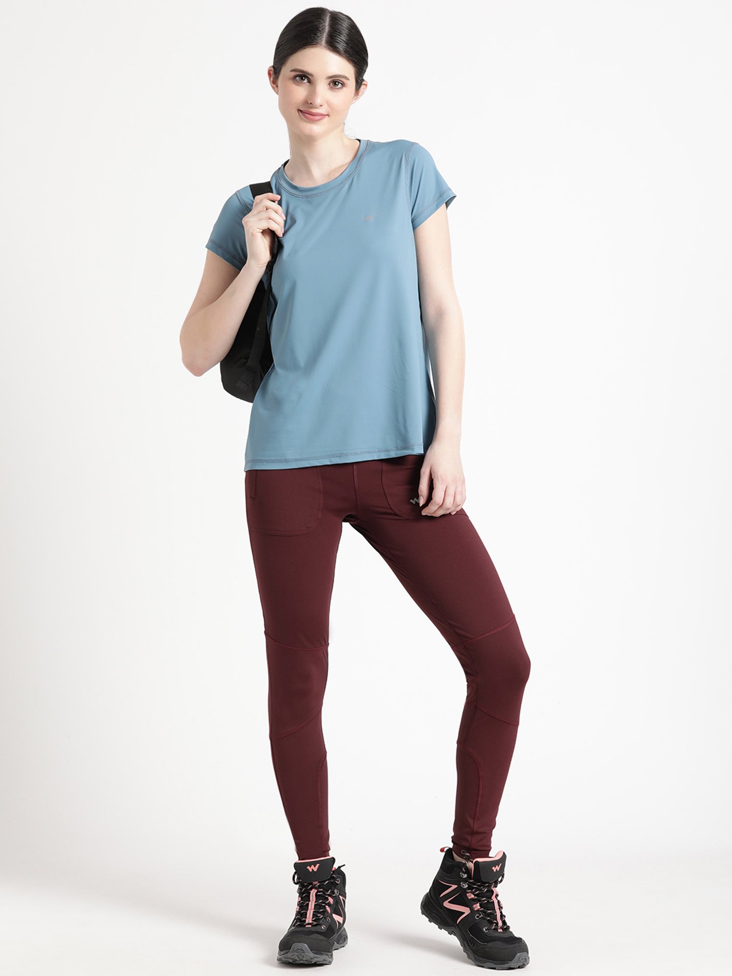 Wildcraft Maroon Tights