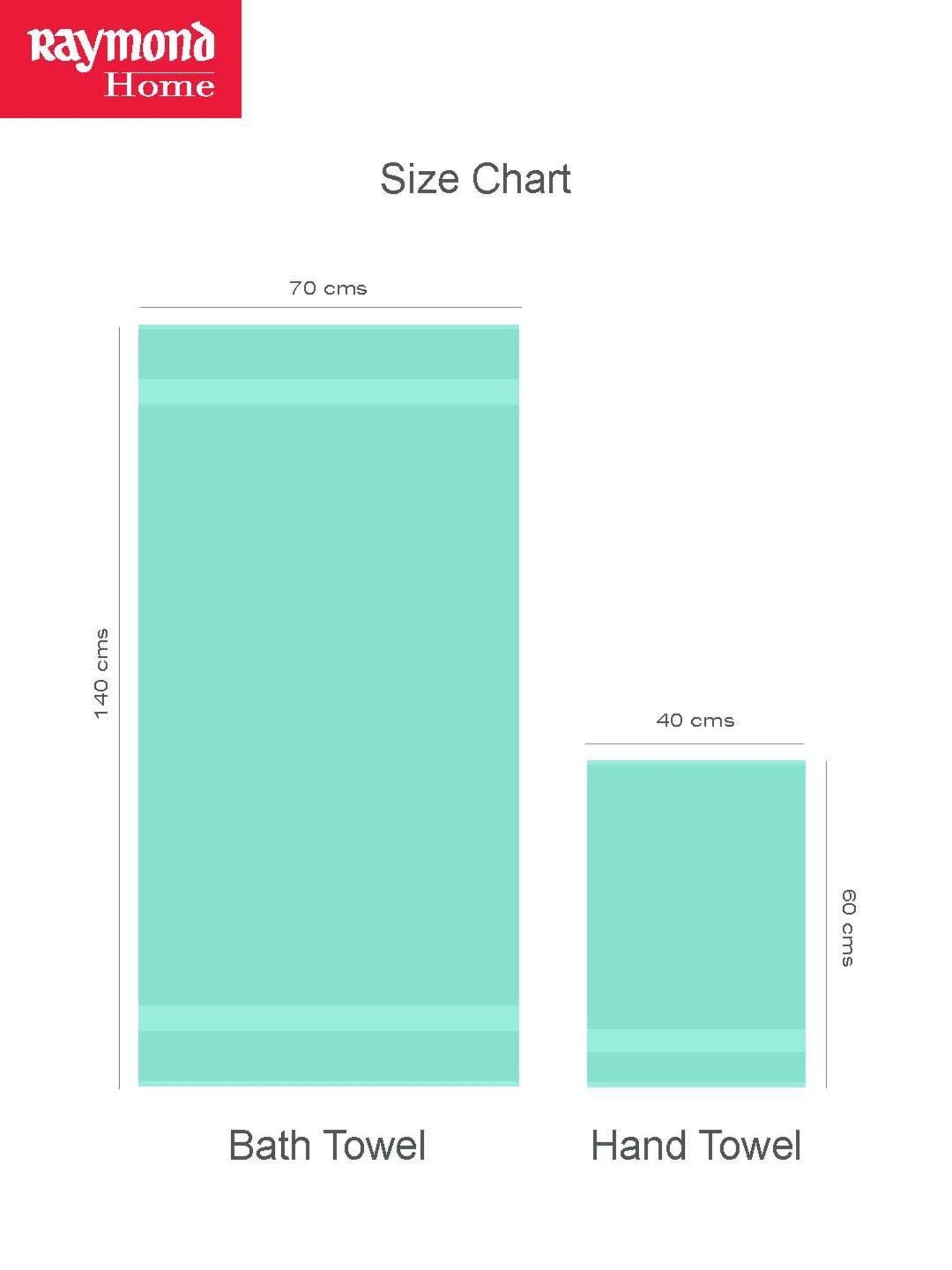 Raymond Home Forever Teal 350 GSM Cotton Bath Towel