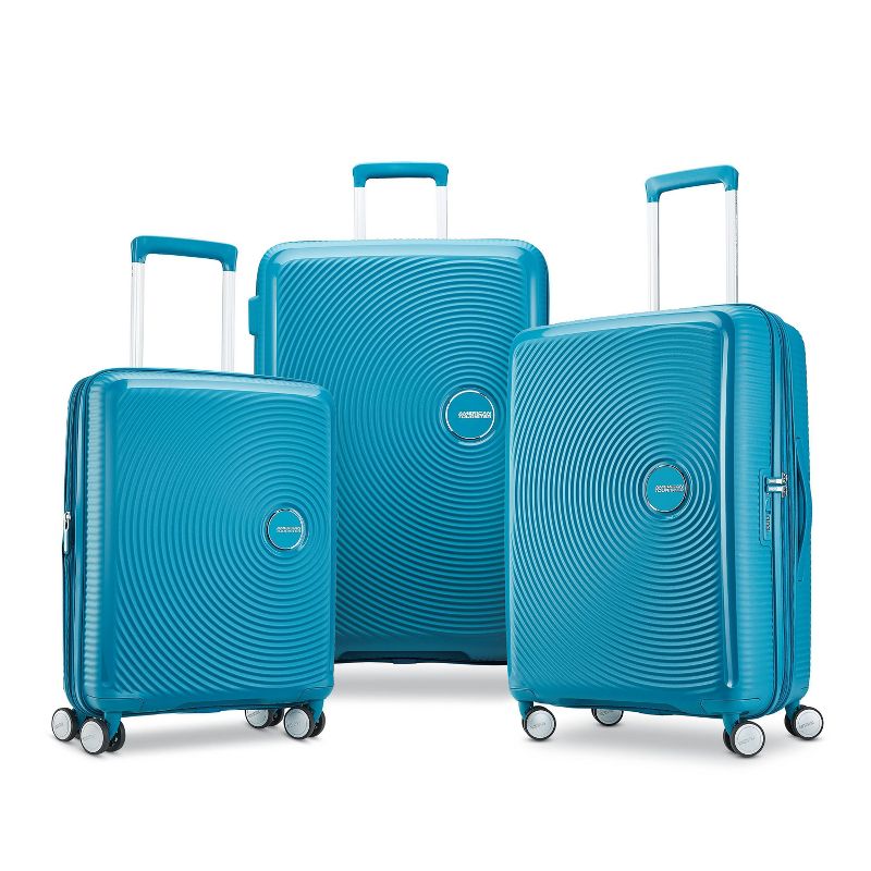 American Tourister 20'' Curio Hardside Spinner Suitcase - Blue