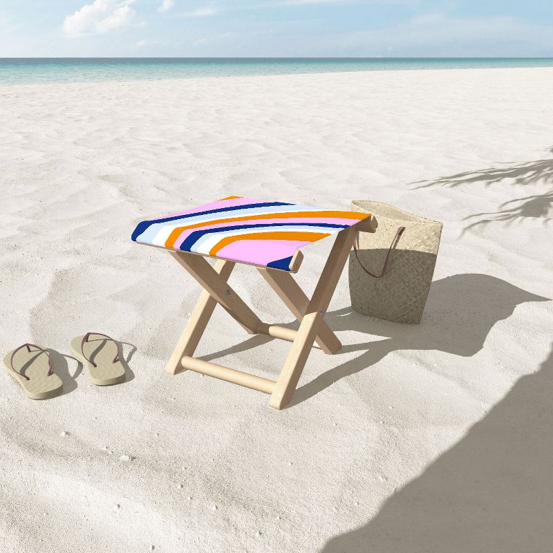 Avila Marble Garden Stool - Dark Gray Marble - Safavieh