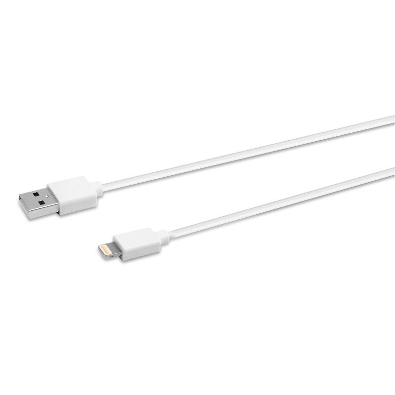 Innovera USB Lightning Cable, 3 ft, White 30018