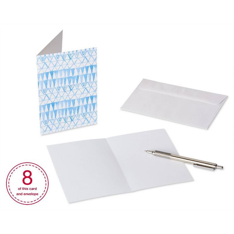 48ct Blanks Greeting Card Bundle With White Envelopes
