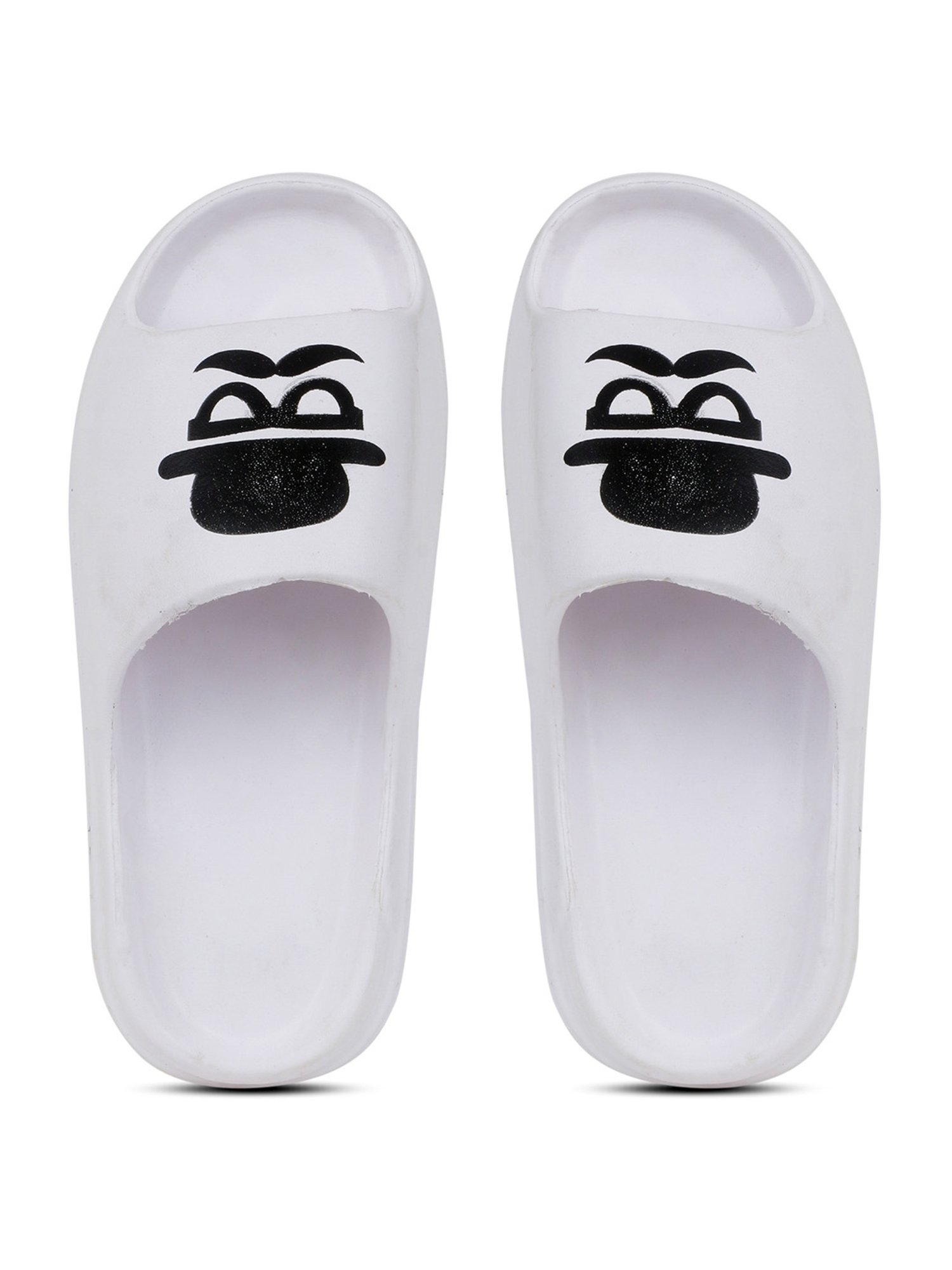 Pampy Angel Men's White Slides