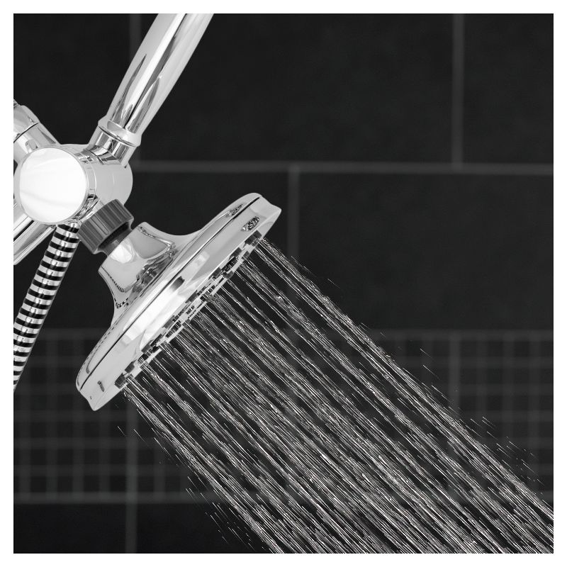 PowerPulse Combination 6+1 Dual-Mode Shower Head  Chrome - Waterpik