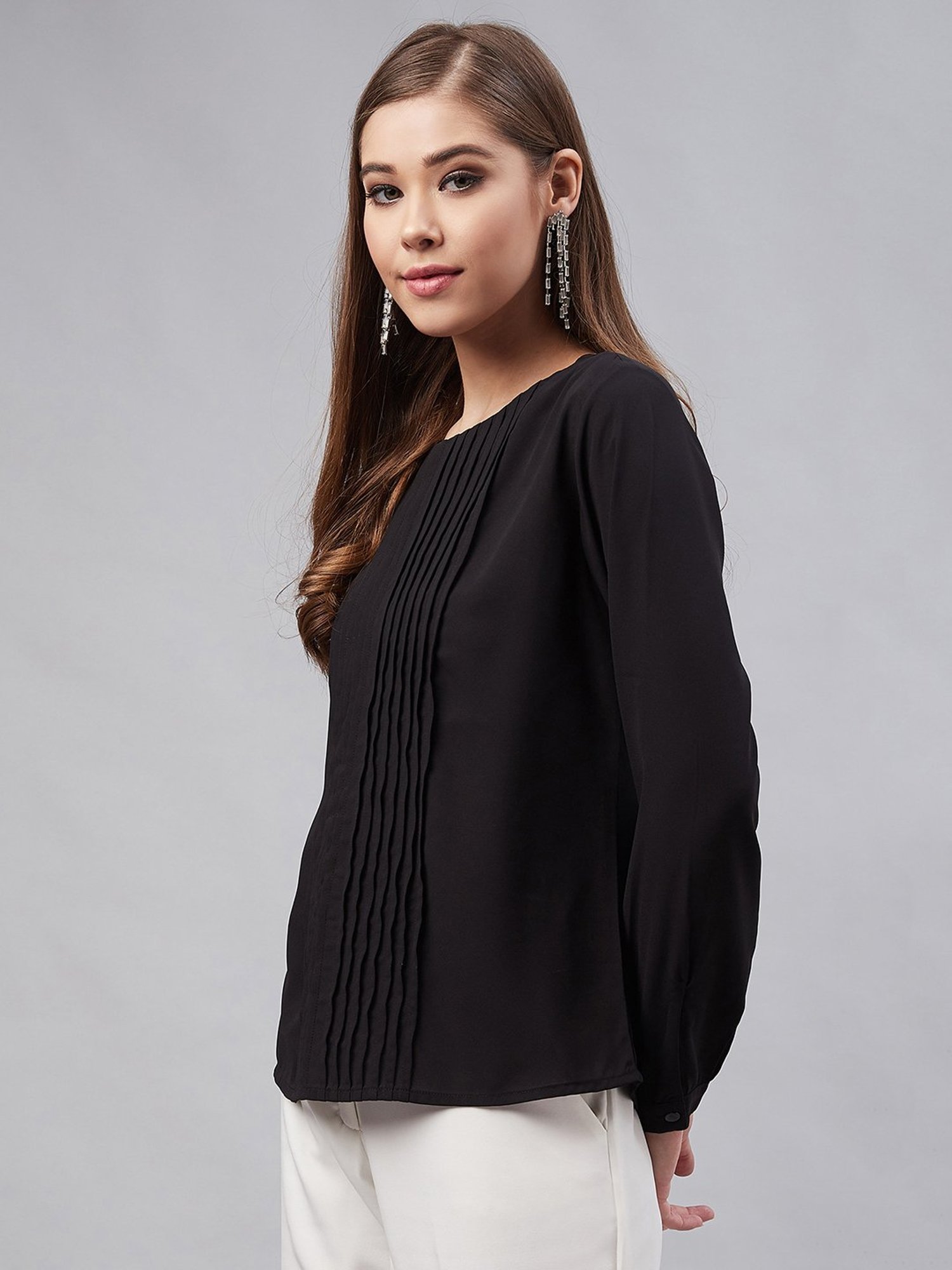 Carlton London Black Box Top