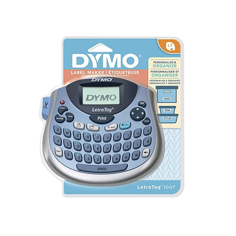 LetraTag LT100T Compact Portable Label Maker with QWERTY keyboard 1733011Assorted