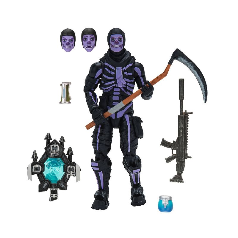 Fortnite 6" Legendary Series Figure Pack, Skull Trooper (Purple Glow)