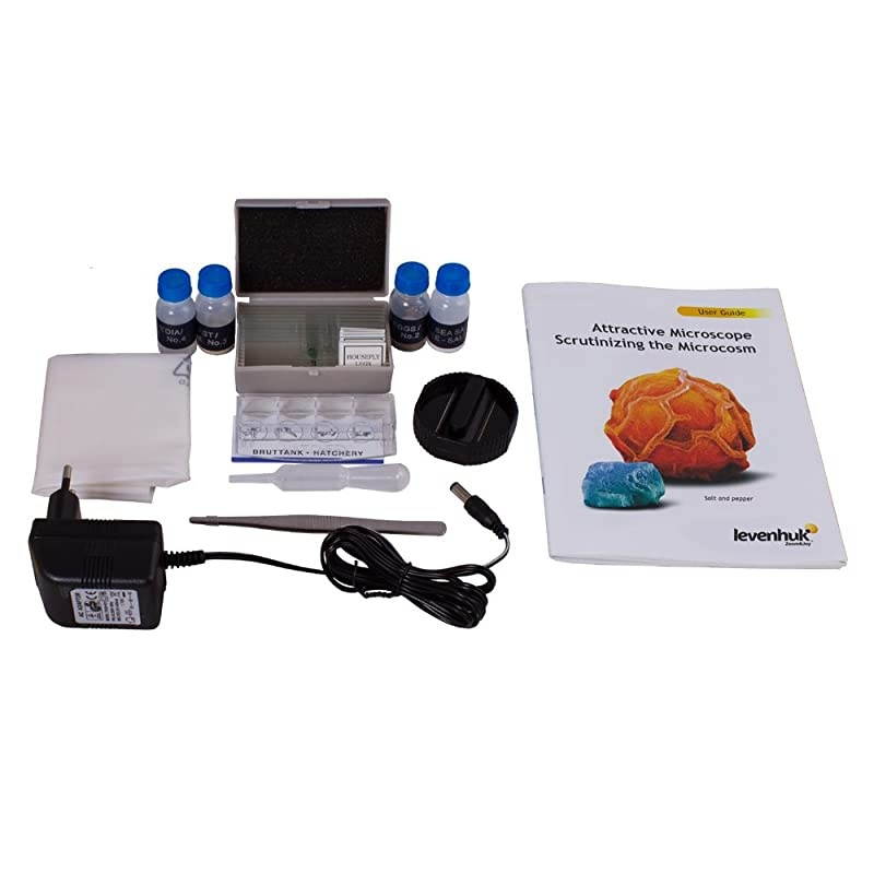 Rainbow 50L Orange Lightweight Student Microscope (40-800x) with Experiment Kit and Storage Case