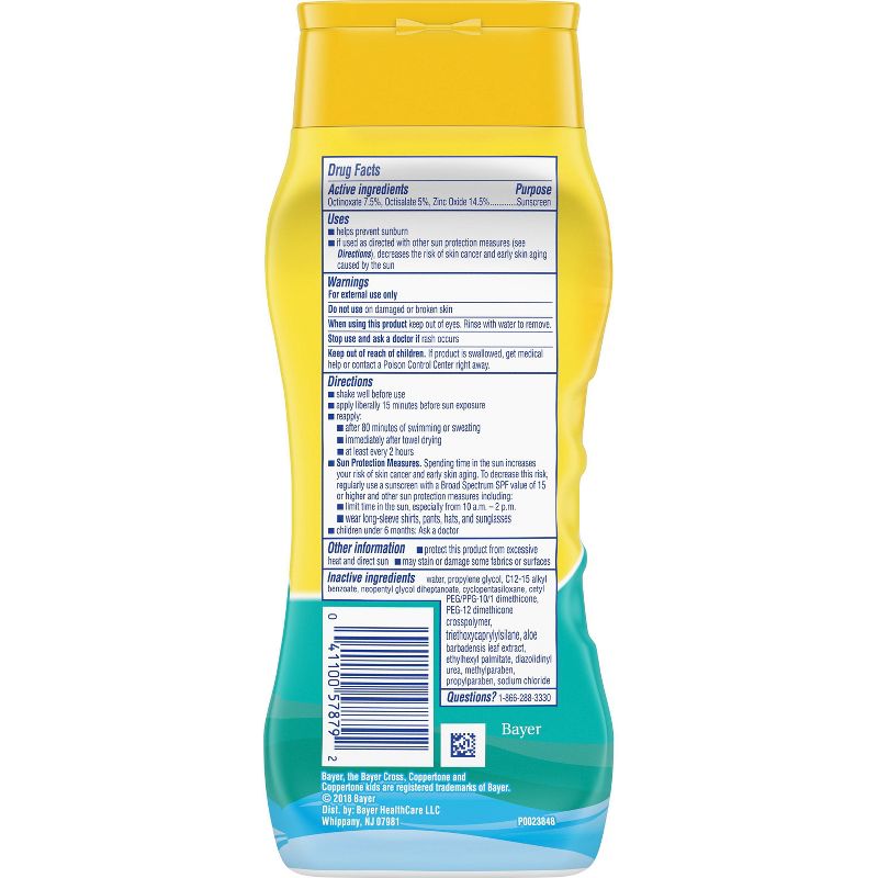 Coppertone Kids Tear Free Mineral Sunscreen Lotion - SPF 50 - 8oz