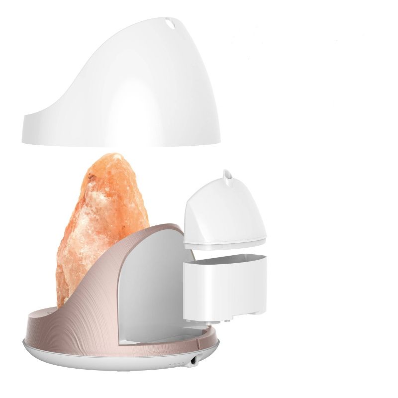 Salt Lamp and Ultrasonic Oil Diffuser - Pure Enrichment