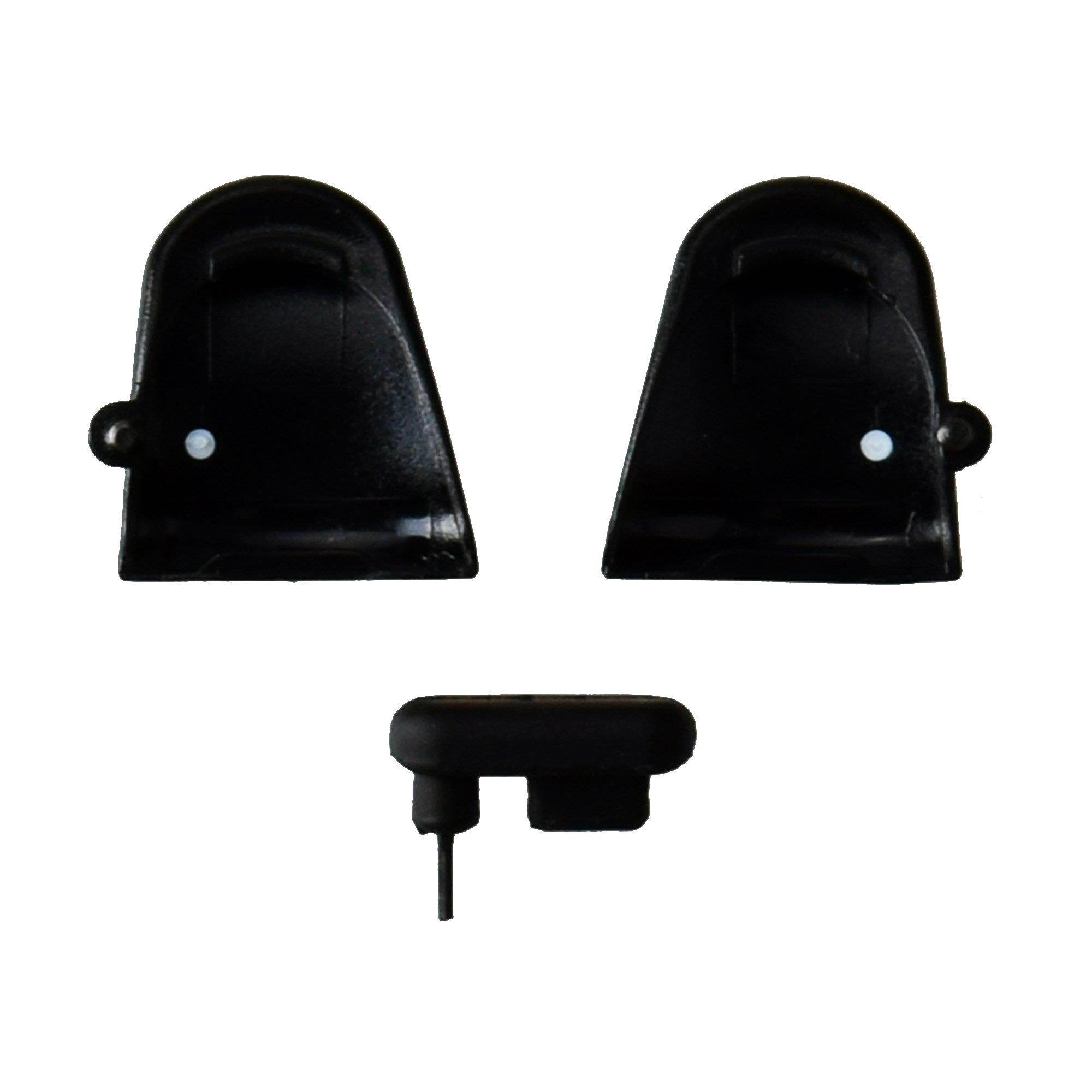 3 in 1 Adjustable LR2 Triggers for PS4 Dualshock 4 Controller White