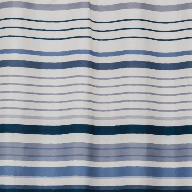 Cubes Striped Shower Curtain Blue - SKL Home