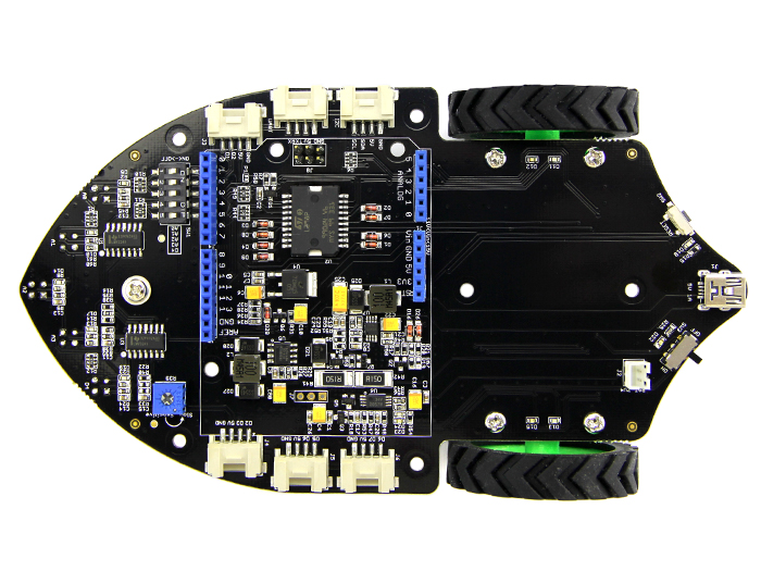 Seeed SLD01091P Shield Bot Smart Robot Expansion Board (Works with Arduino Official Boards)