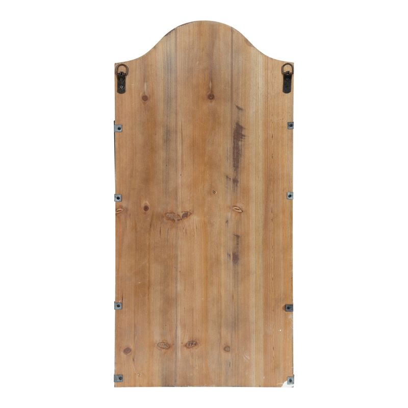 14" x 4.25" x 30" Trimble 2 Pocket Wall Organizer White - Kate and Laurel