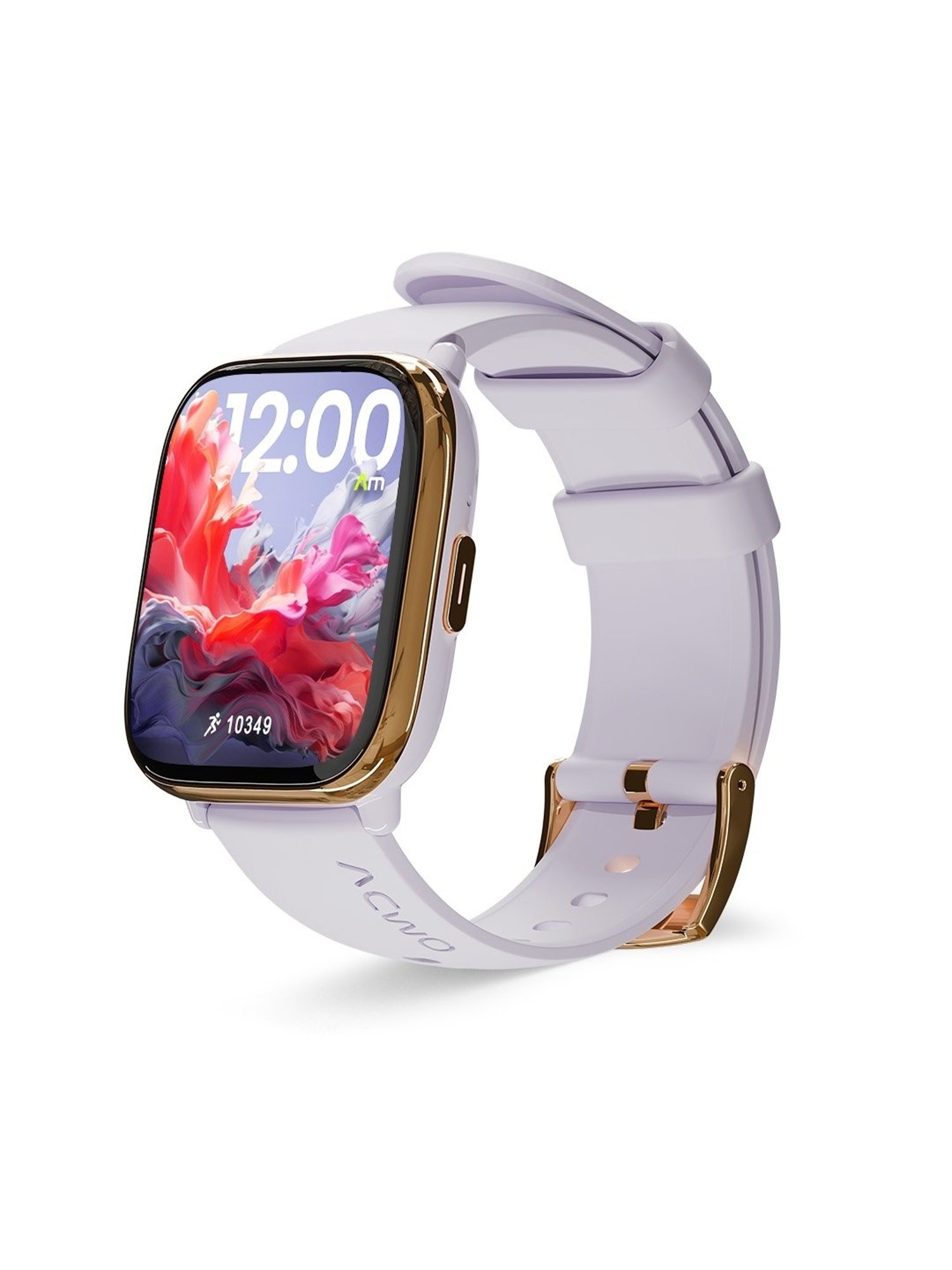ACwO FwIT Play BT Calling Smartwatch with 1.75 inch TruTouch AMOLED Display (Purple)